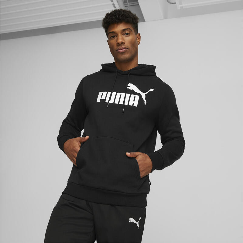 Hoodie Puma Essentials Big Logo, Preto, Homens