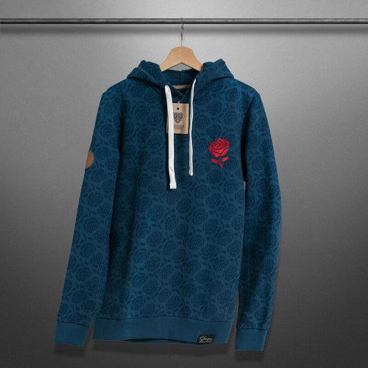 Hoodie The Red Rose Shapes Futebol Adulto Vintage