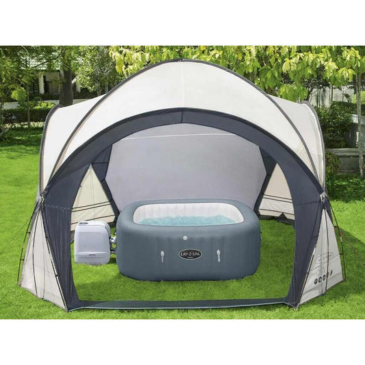 Lay-Z-Spa Tenda cúpula banheiras hidromassagem 390x390x255 cm Bestway