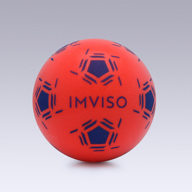 Minibola de Futebol em Espuma Azul/Violeta