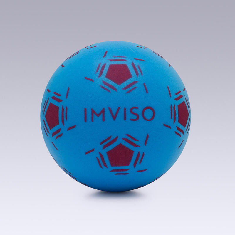 Minibola de espuma vermelho azul