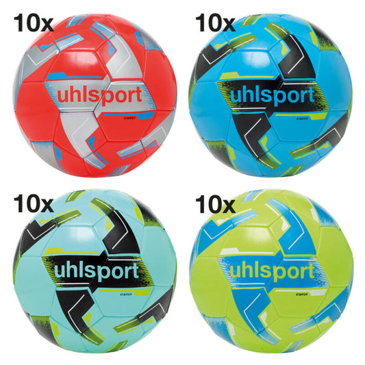 Pacote de 4 x 10 Bolas Uhlsport Starter