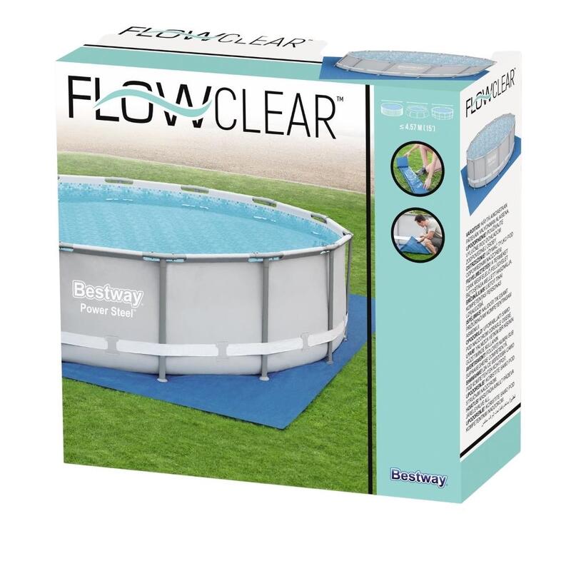 Pano para chão de piscinas Flowclear 488x488 cm Bestway