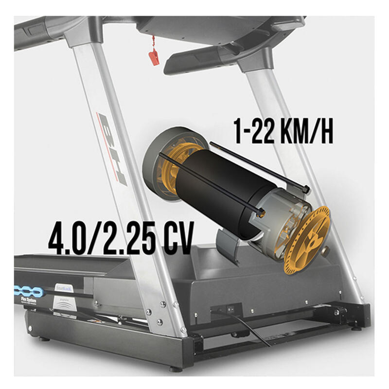 Passadeira de corrida BH RC09 TFT G6180TFT + Banco