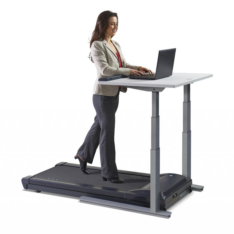 Passadeira de corrida com mesa LifeSpan TR1200-DT7 - 38" (96 cm) antracite