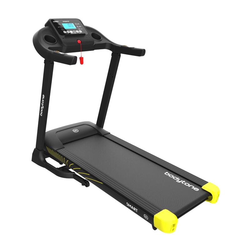 Passadeira de corrida dobrável Bodytone AR500SM-Y amarelo inteligente 18km/h