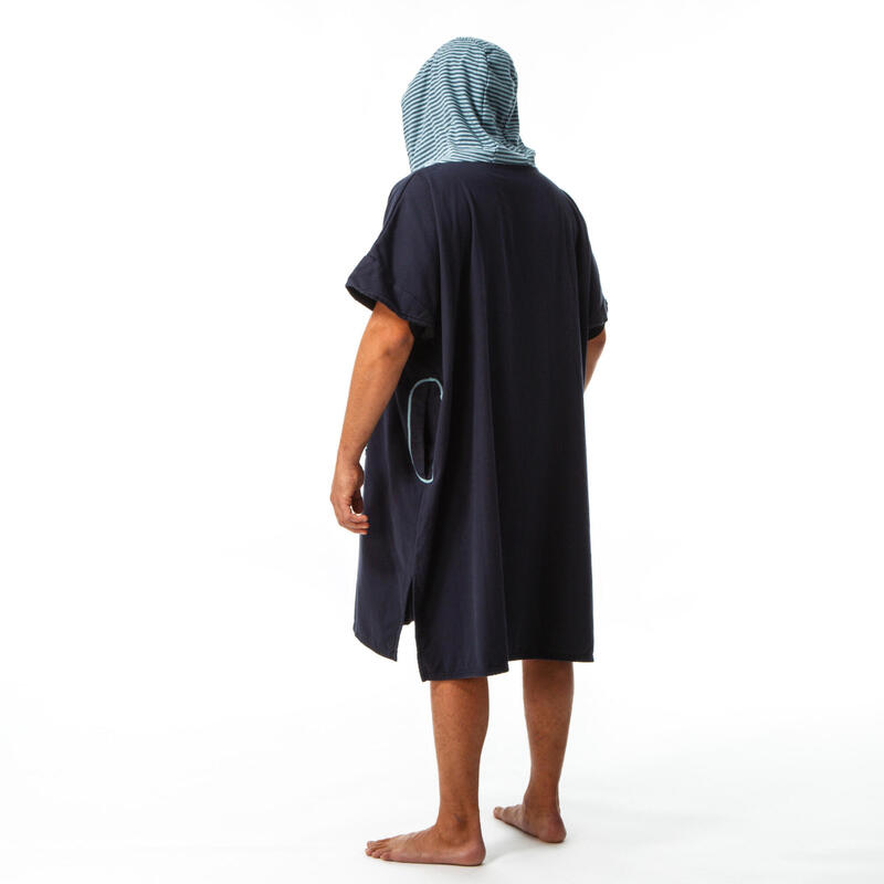 Poncho de Surf 500 Adulto Estampado Peixe