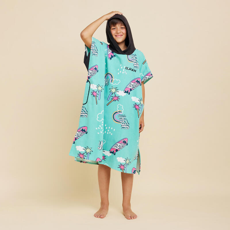 Poncho de Surf 550 Criança (135 a 160 cm) Tigre