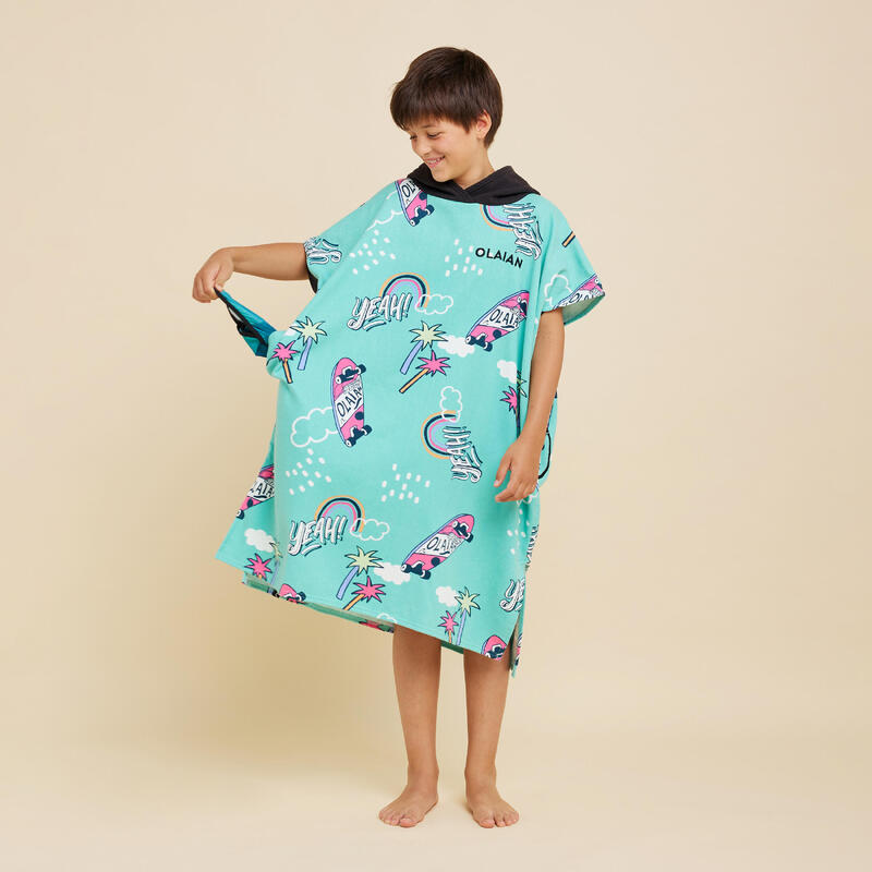 Poncho de Surf 550 Criança (135 a 160 cm) Tigre