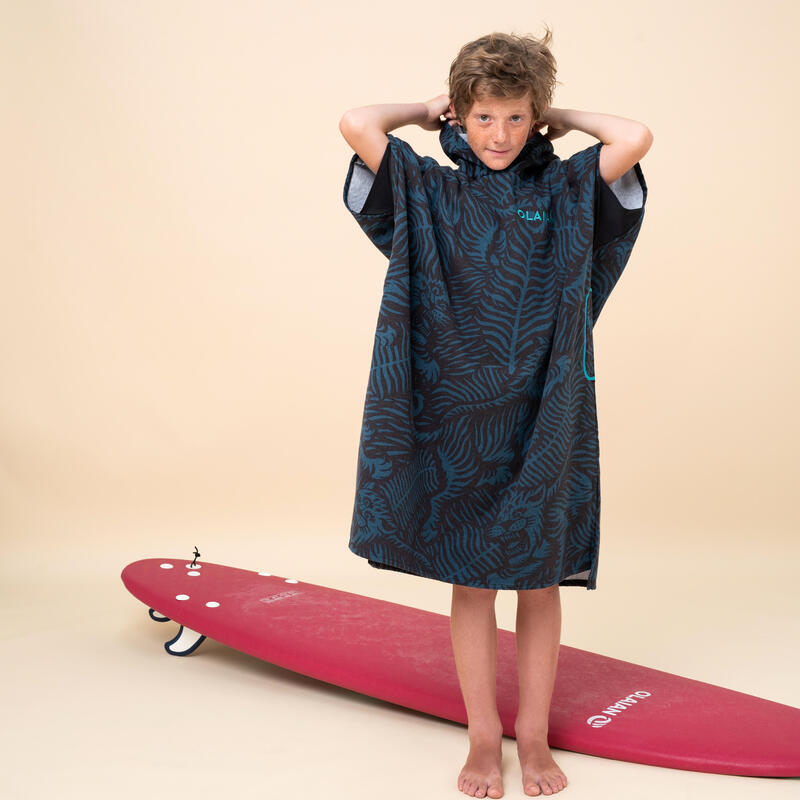 Poncho de Surf 550 Criança (135 a 160 cm) Tigre