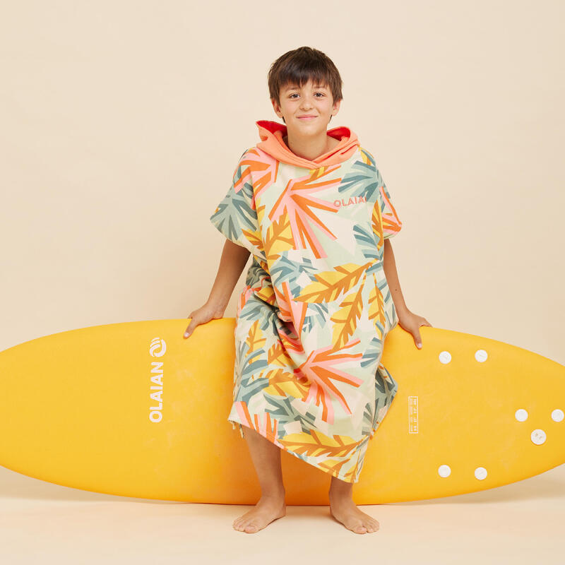 Poncho de Surf 550 Criança (135 a 160 cm) Tigre