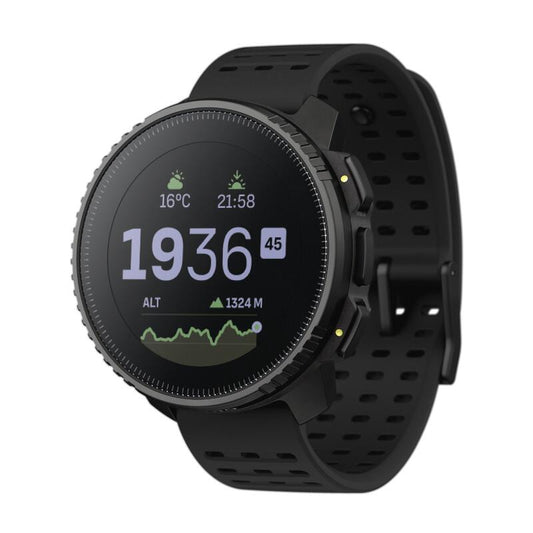 Relógio GPS Multidesportos com Sensor Cardio SUUNTO VERTICAL PRETO