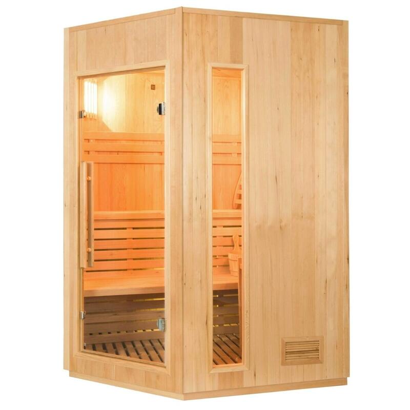 Sauna a vapor finlandesa para 3/4 pessoas - Zen 3C (4,5 kW - Harvia Black)