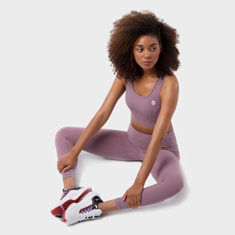 Soutien desporto Fitness SIROKO Comfort Plus Malva Mulher