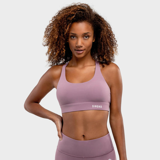 Soutien Fitness SIROKO Balance Mauve Malva Mulher