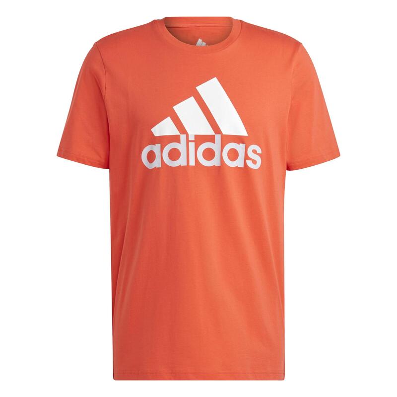 T-SHIRT DE FITNESS HOMEM ADIDAS VERMELHO