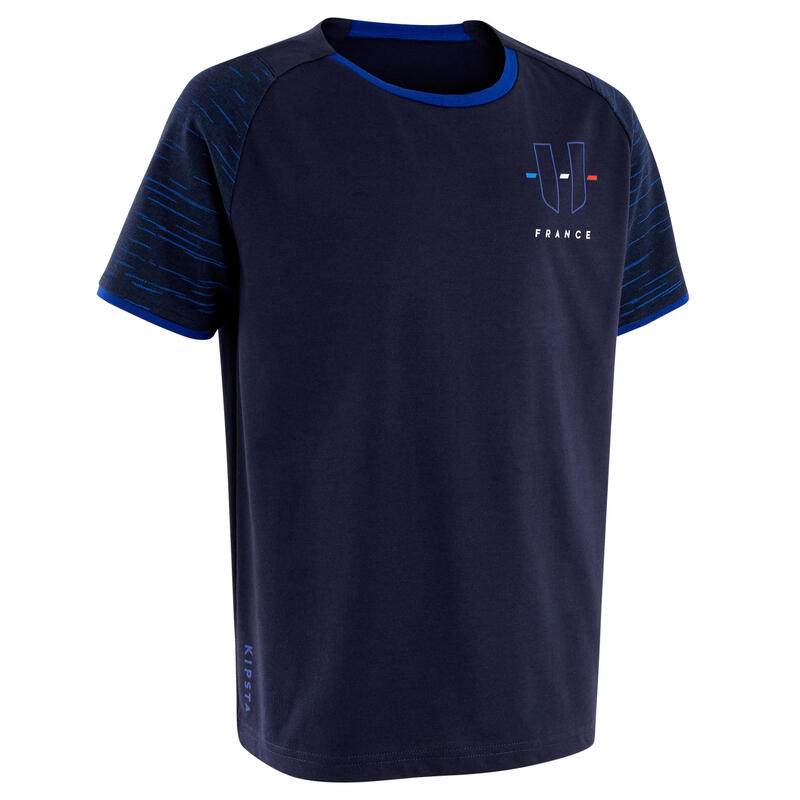 T-shirt de Futebol França Criança FF100 para Exterior 2022