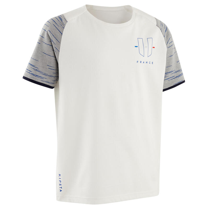 T-shirt de Futebol França Criança FF100 para Exterior 2022