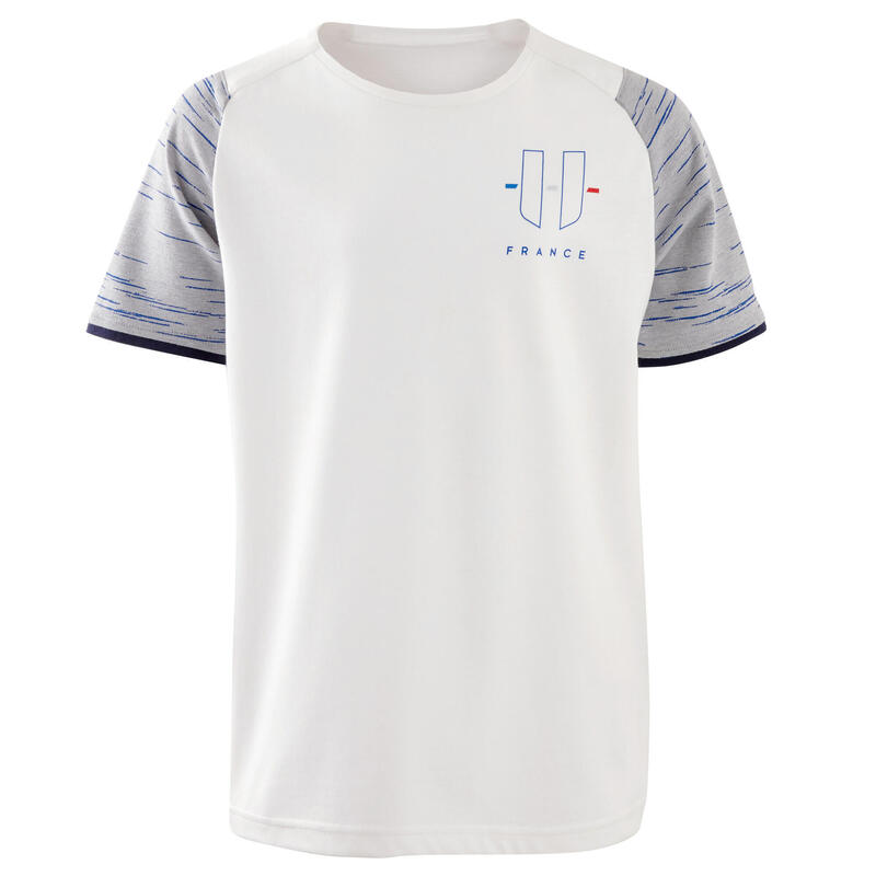 T-shirt de Futebol França Criança FF100 para Exterior 2022