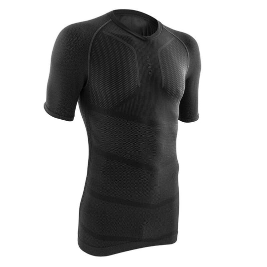 T-SHIRT TÉRMICA KEEPDRY 500 ADULTO PRETO