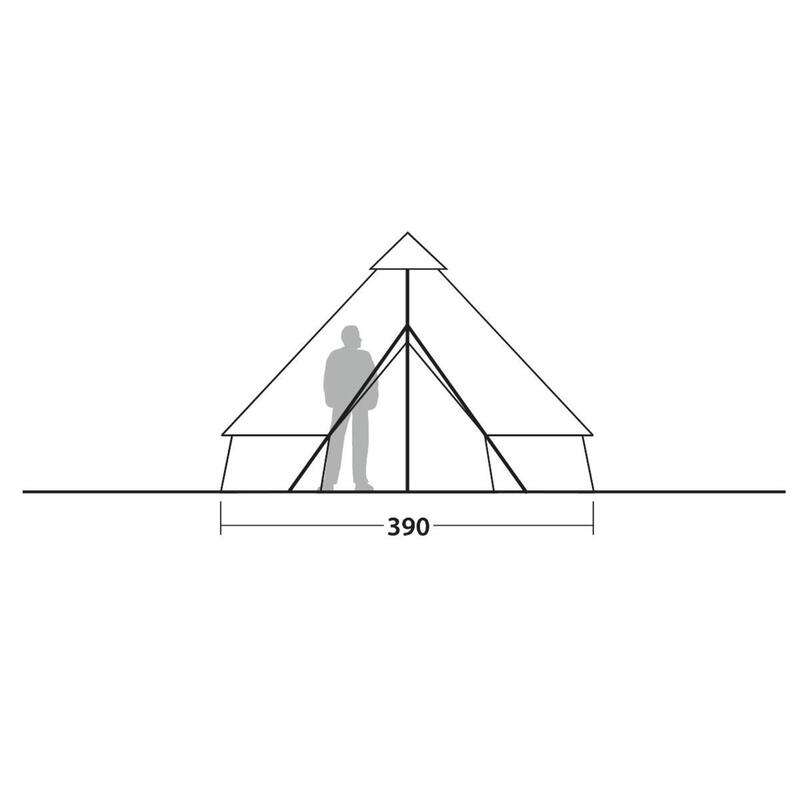 Tenda de campismo para 6Pessoas  Robens Klondike