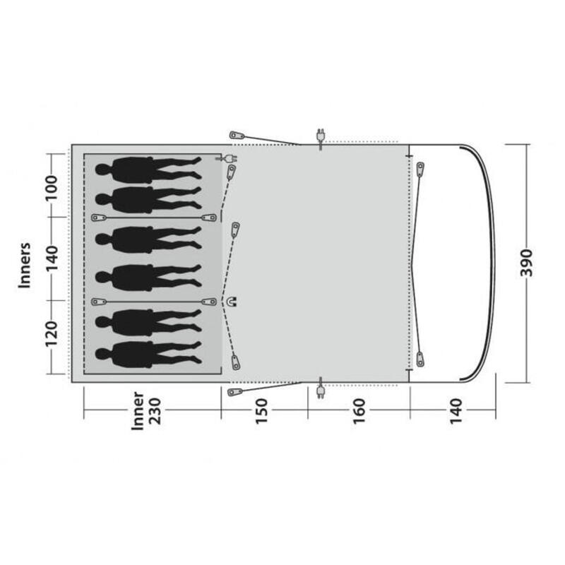 Tenda Outwell Colorado 6PE