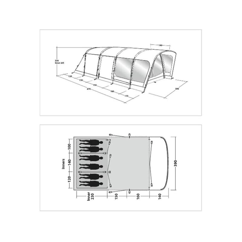 Tenda Outwell Colorado 6PE