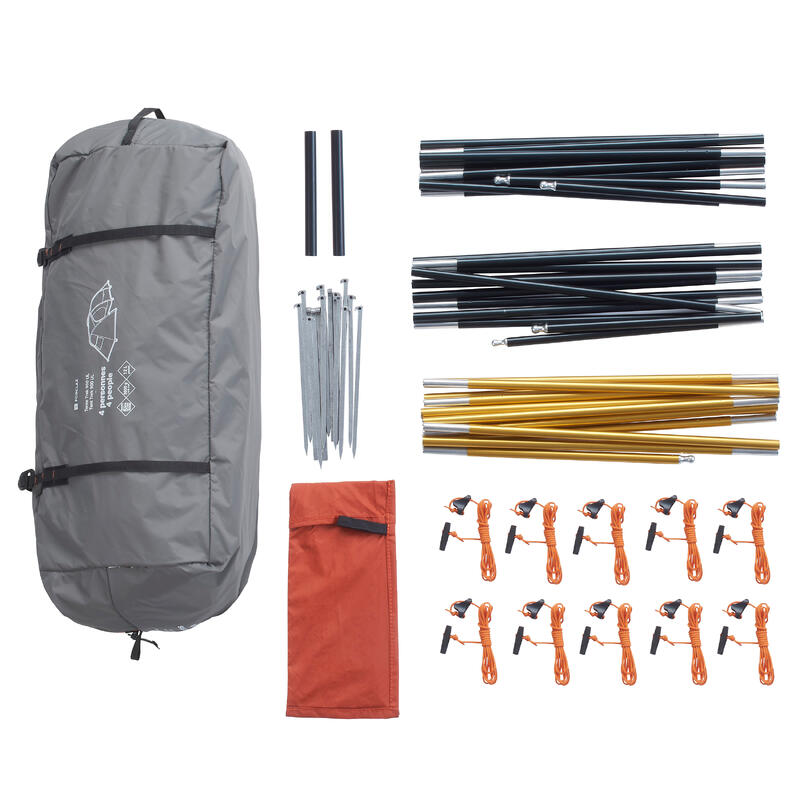 Tenda Túnel de Trekking - MT900 Ultralight - 4 pessoas