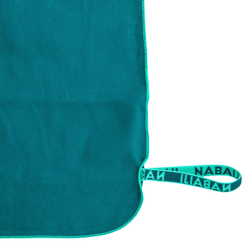 Toalha de natação microfibra Laranja Tamanho L 80 x 130 cm